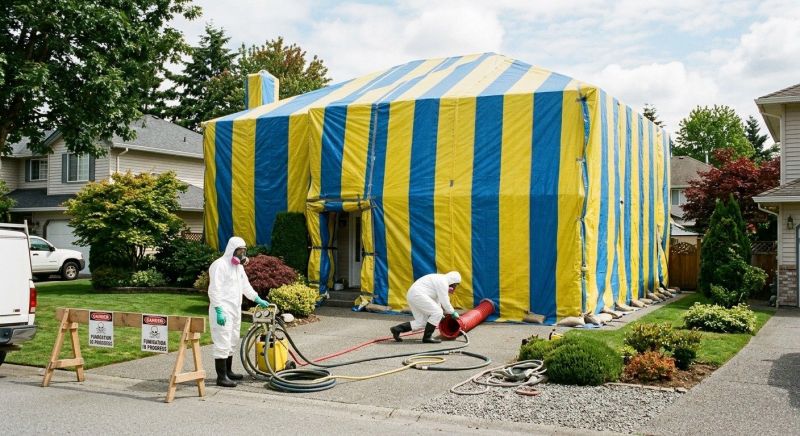 Tent Fumigation in Davis County, UT