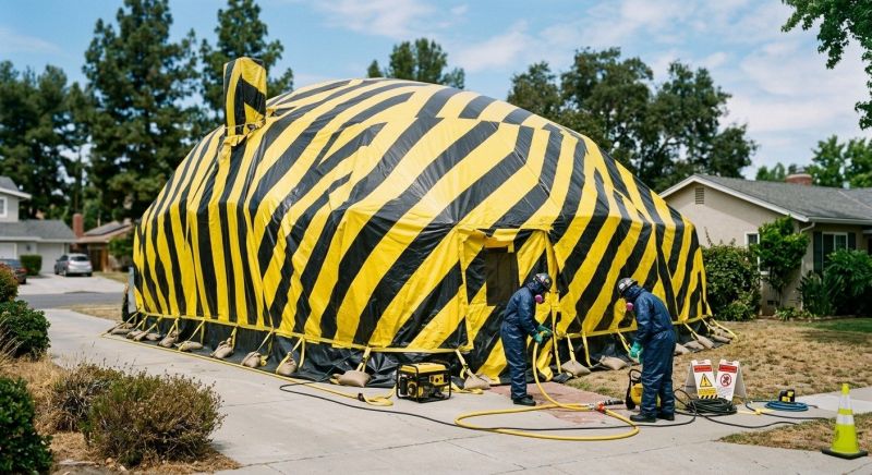 Tent Fumigation in Toledo, OH