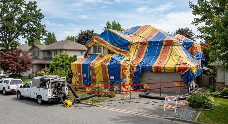 Tent Fumigation in Coeur D Alene, ID